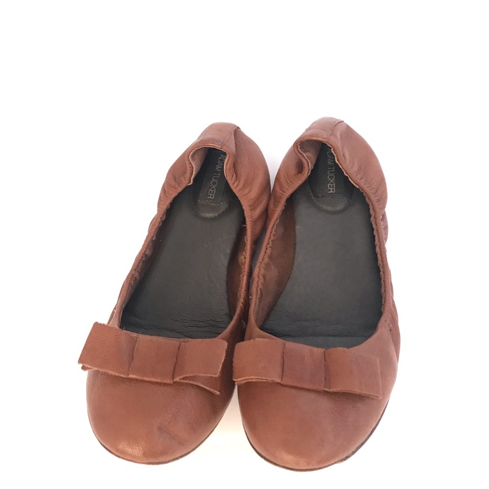 Adam Tucker leather flats